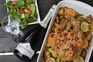 best foods to go with champagne