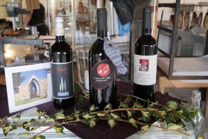 bottle of merlot