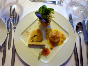 scallops & wine dinner