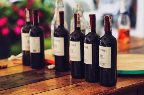 bottles of wines
