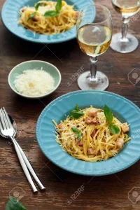 Carbonara With White Wine